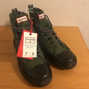 Hunter for Target Olive Lace-Up Sneaker 9W/7M